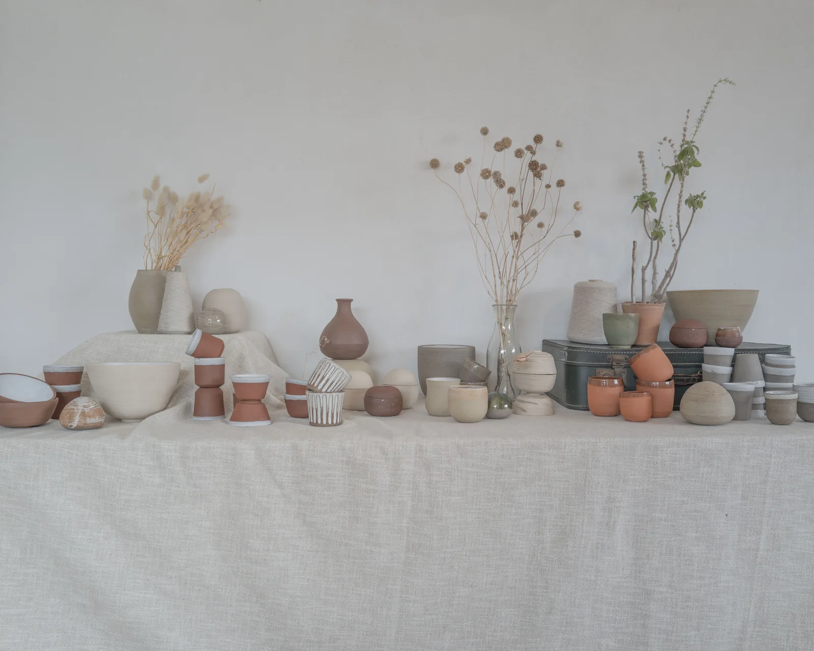 Keramik und Arbeiten aus dem ööö Atelier